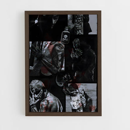 ap-darby allin-3 cadre Bois foncé