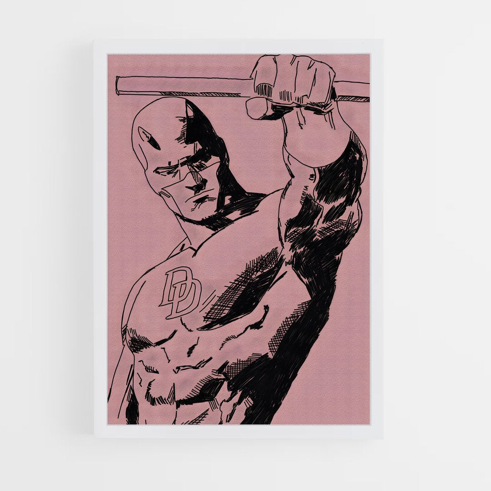 ap-daredevil-4 cadre Blanc