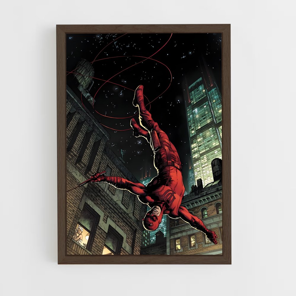 ap-daredevil-9 cadre Bois foncé