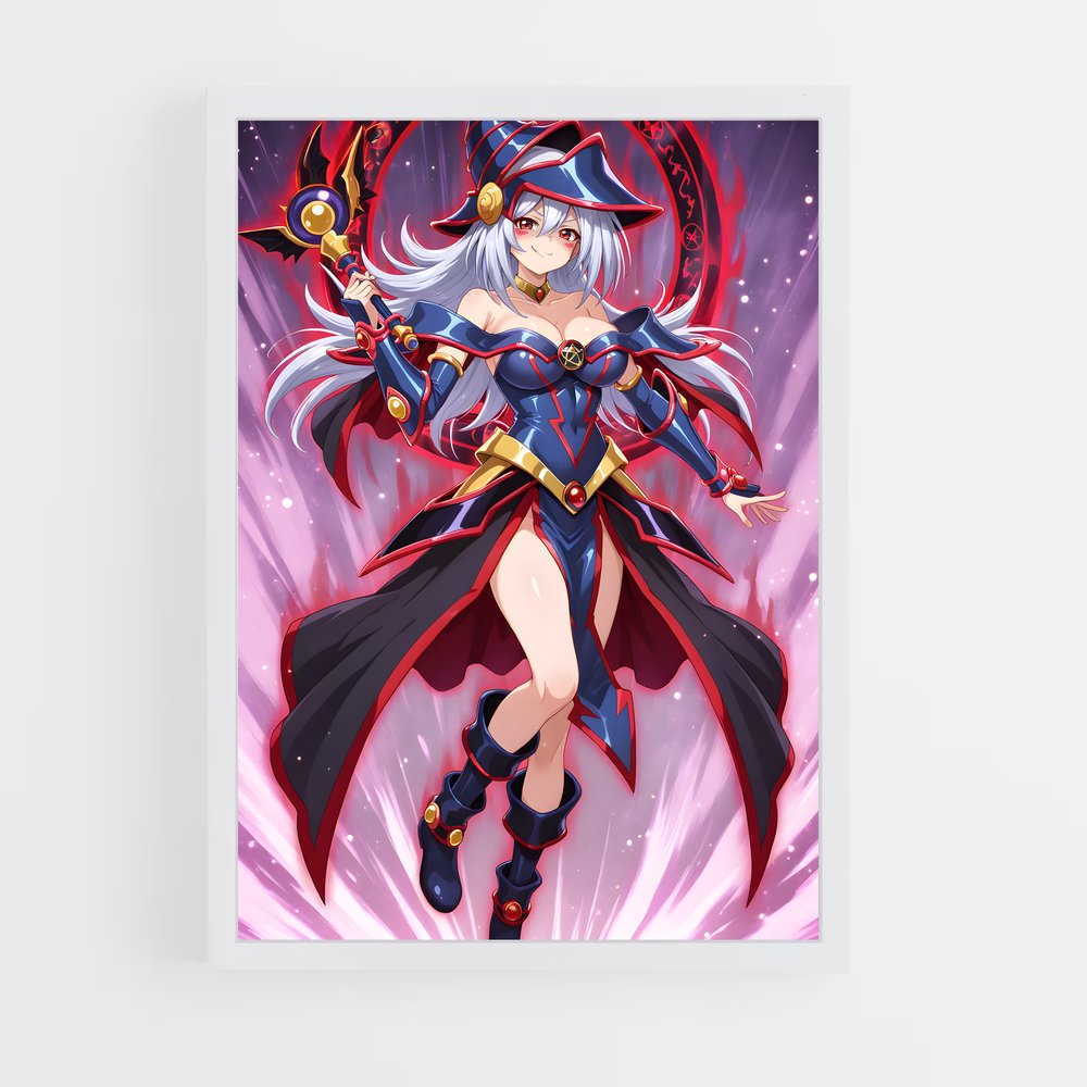ap-dark magician-6 cadre Blanc