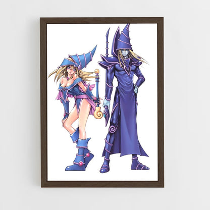 ap-dark magician-9 cadre Bois foncé