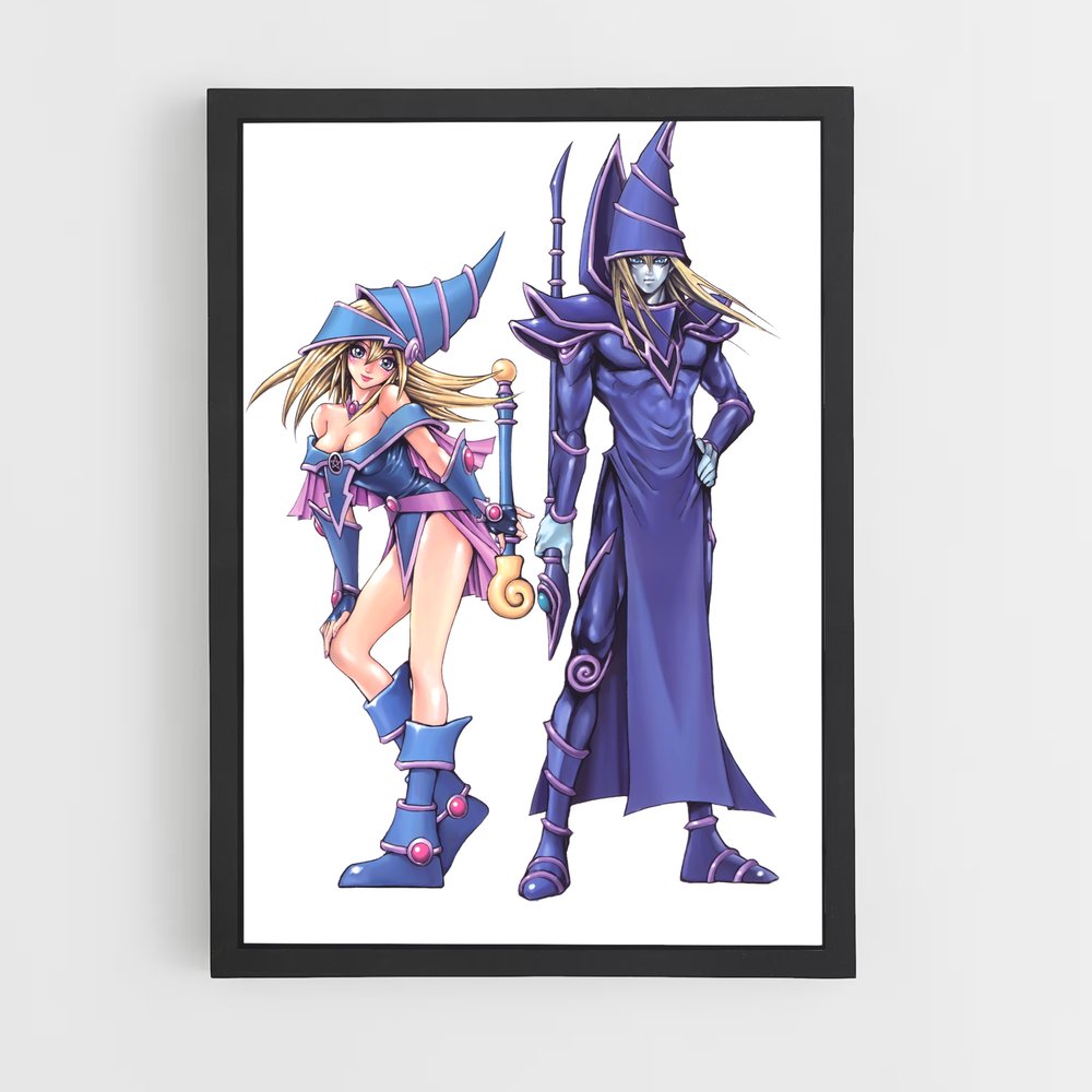 ap-dark magician-9 cadre Noir