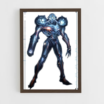 ap-dark samus-4 cadre Bois foncé
