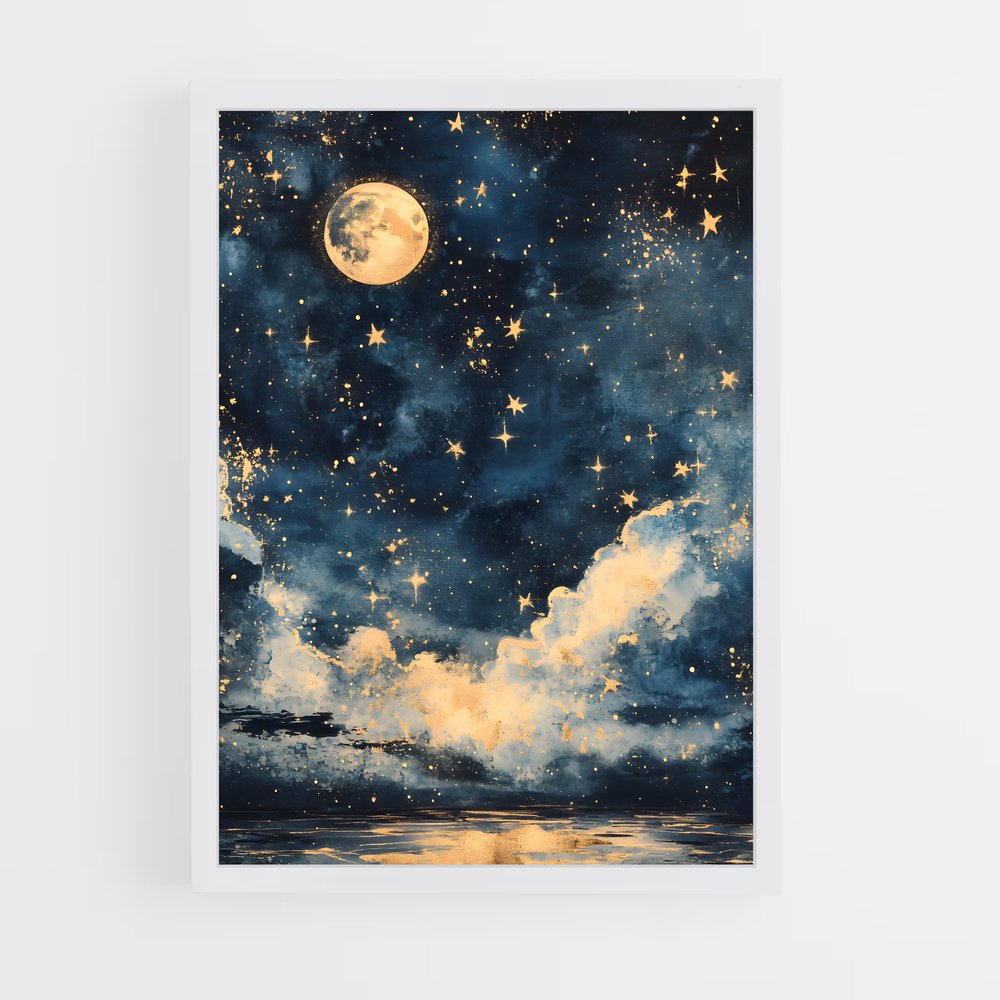 ap-dark sky-3 cadre Blanc