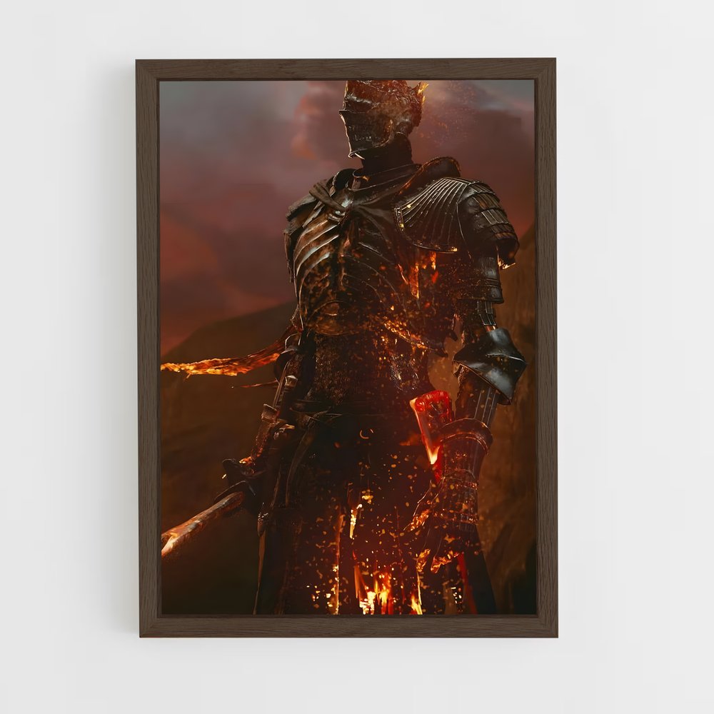 ap-dark souls-4 cadre Bois foncé