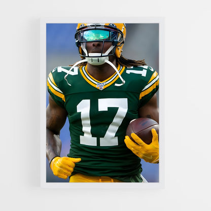ap-davante adams-1 cadre Blanc