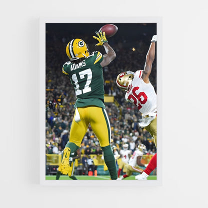 ap-davante adams-3 cadre Blanc