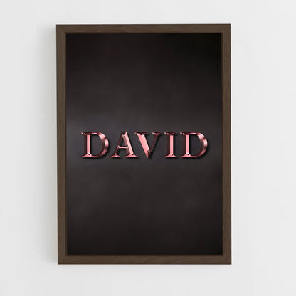 ap-david-3 cadre Bois foncé