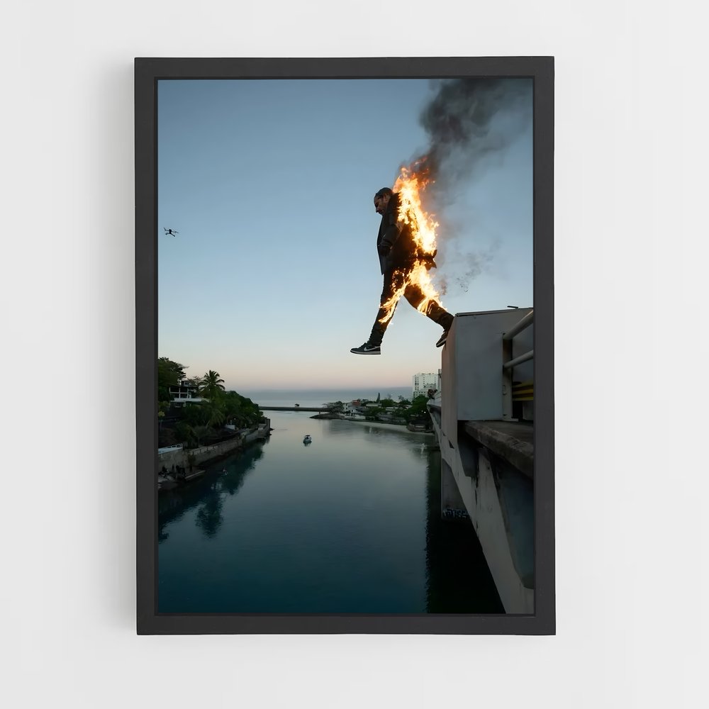 ap-david blaine-1 cadre Noir