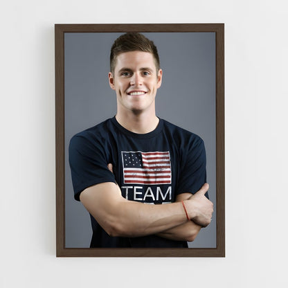 ap-david boudia-2 cadre Bois foncé