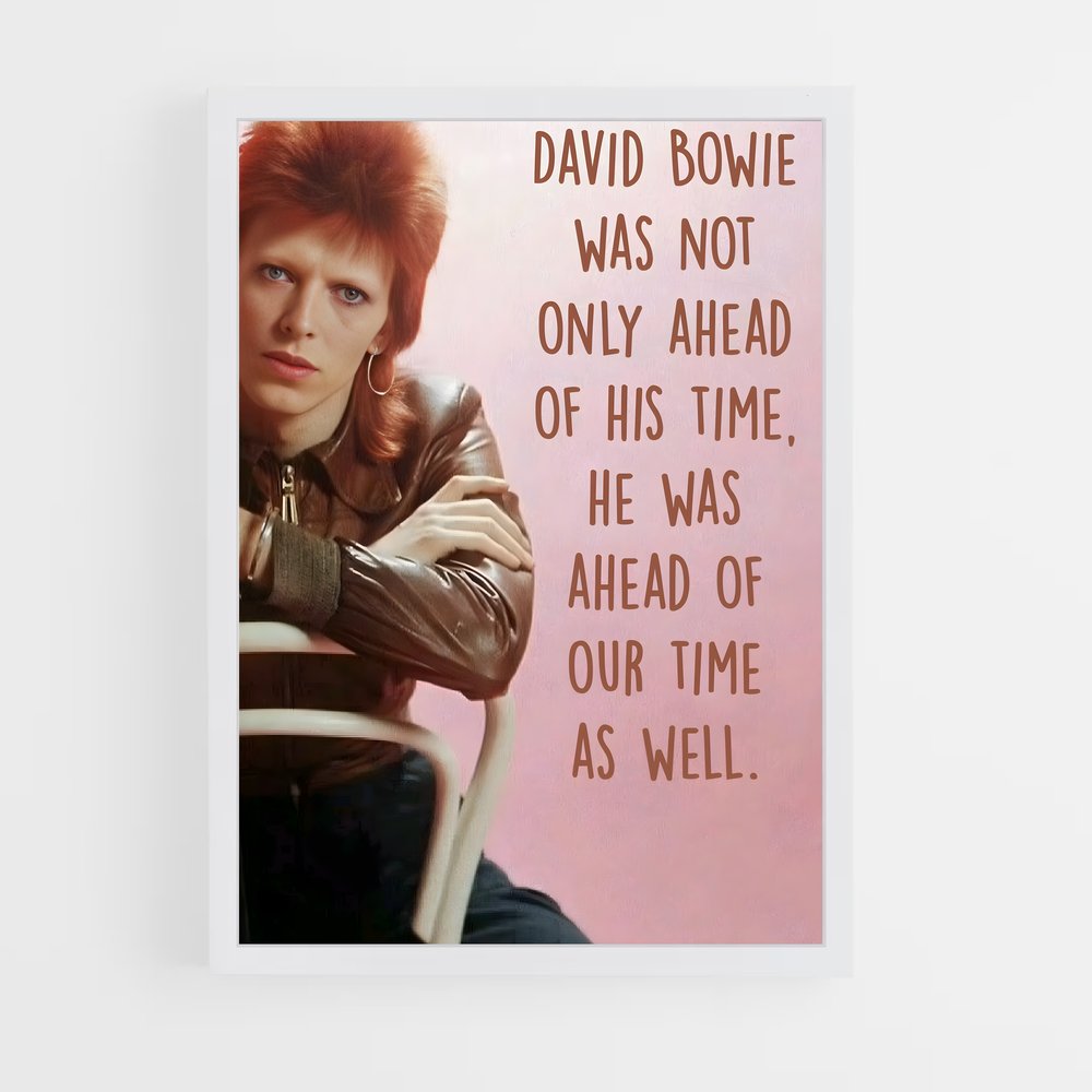 ap-david bowie-4 cadre Blanc
