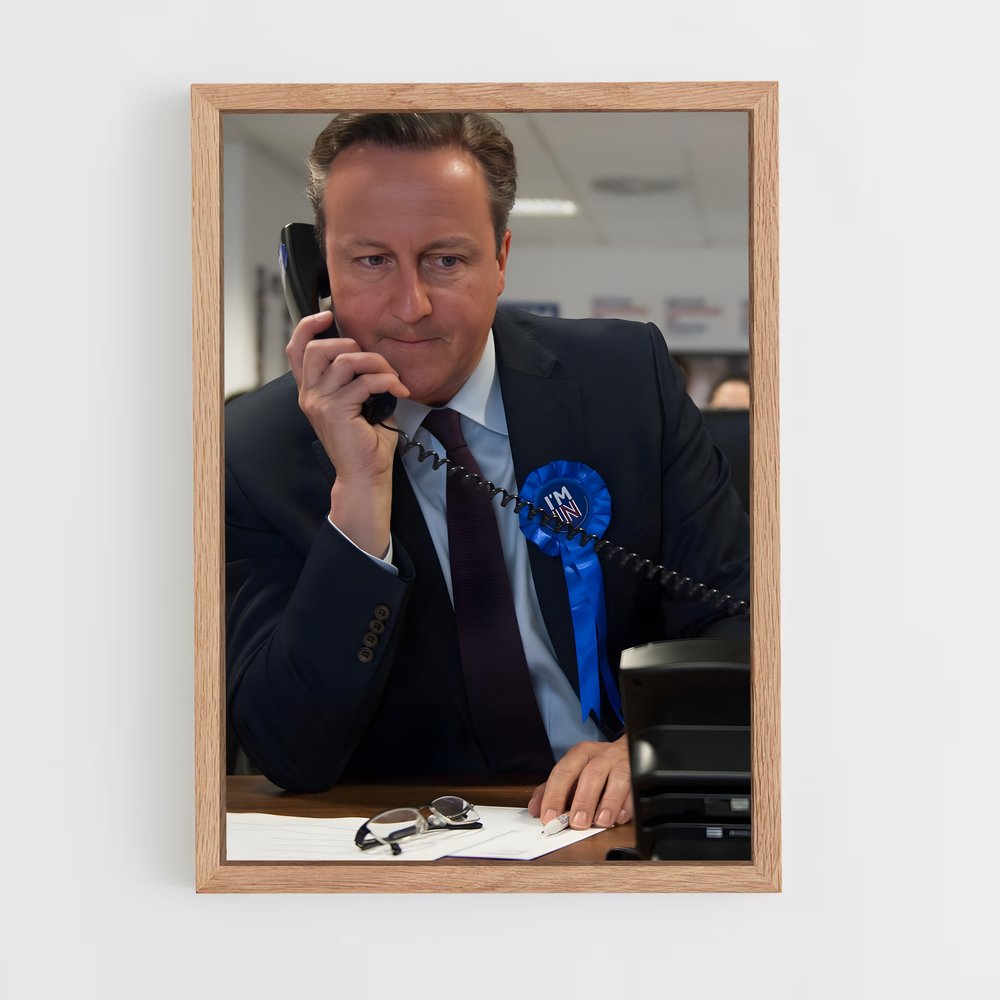ap-david cameron-10 cadre Bois clair
