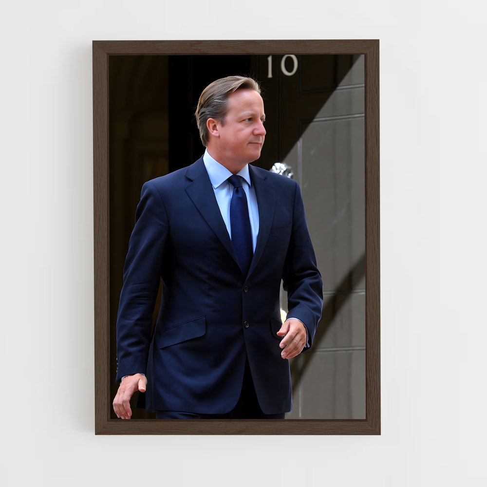 ap-david cameron-7 cadre Bois foncé