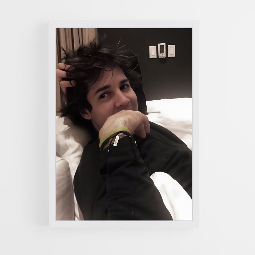 ap-david dobrik-2 cadre Blanc