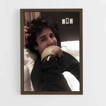 ap-david dobrik-2 cadre Bois foncé