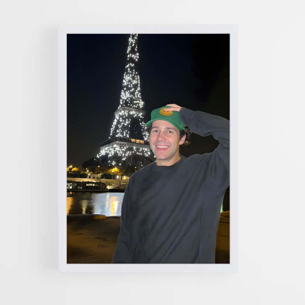 ap-david dobrik-6 cadre Blanc