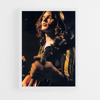 ap-david gilmour-4 cadre Blanc