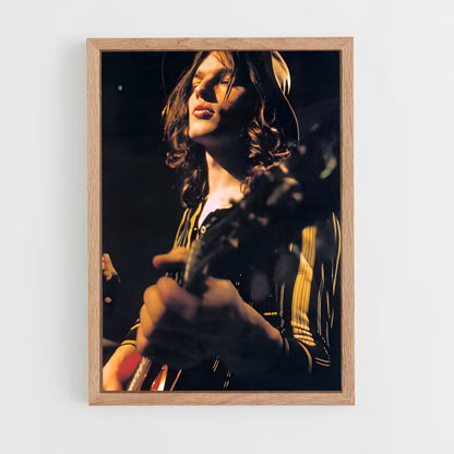 ap-david gilmour-4 cadre Bois clair