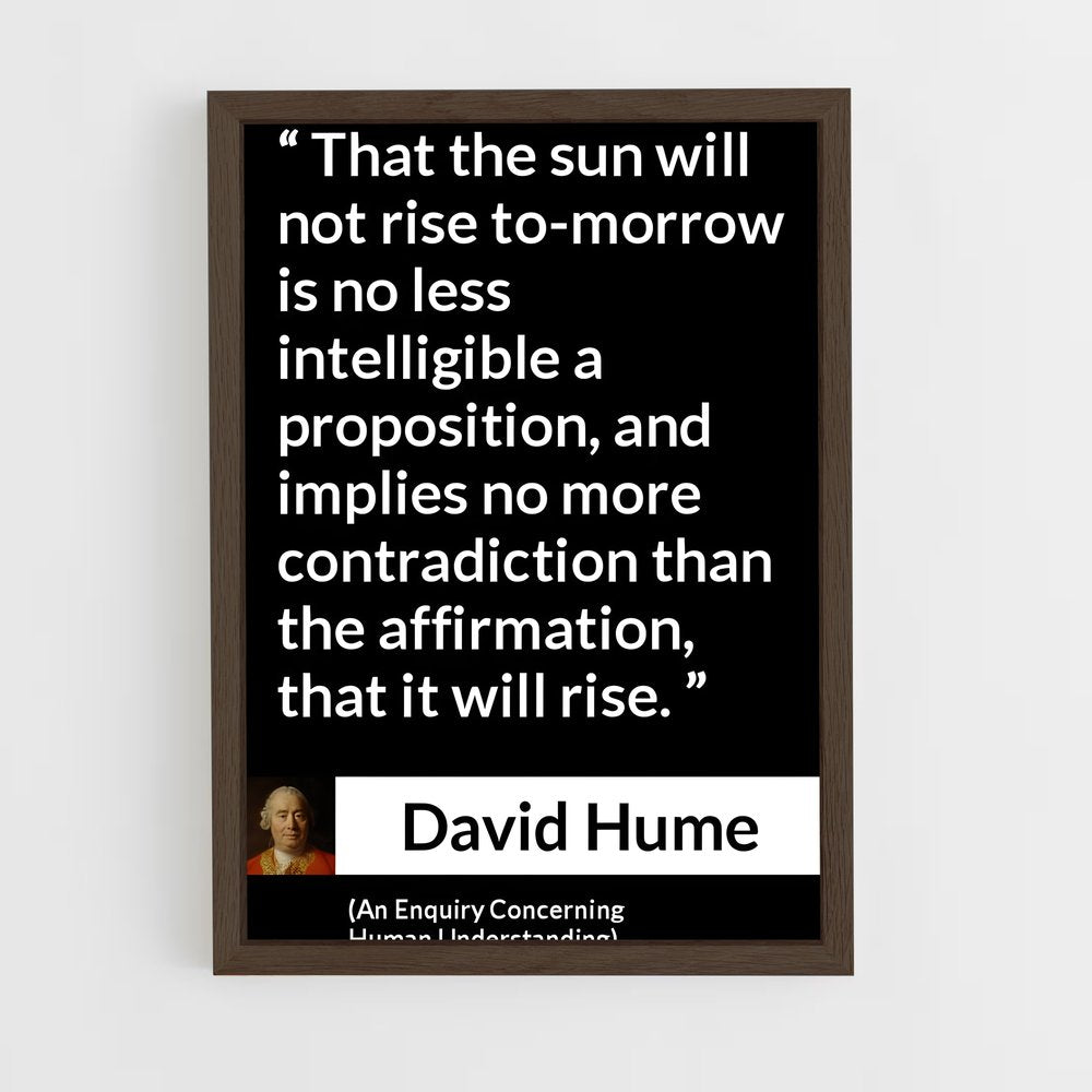 ap-david hume-1 cadre Bois foncé