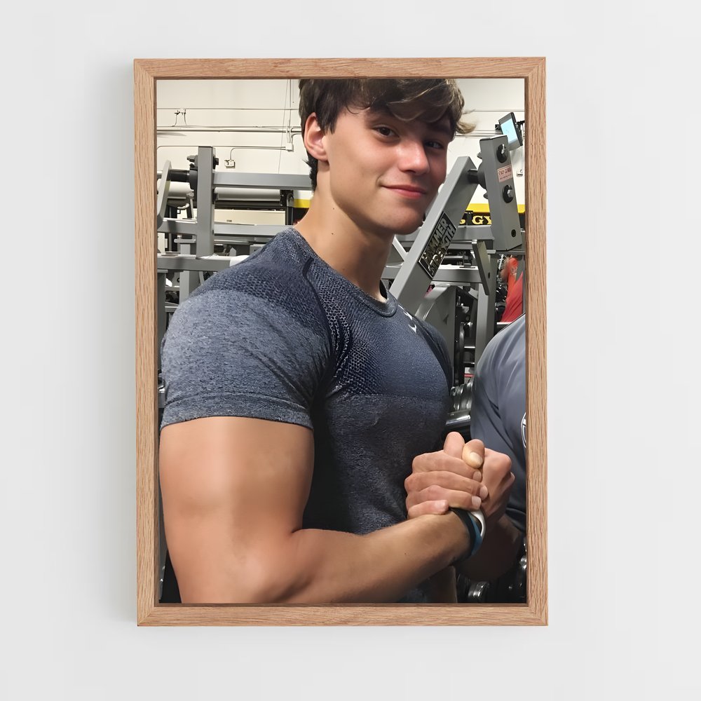 ap-david laid-4 cadre Bois clair