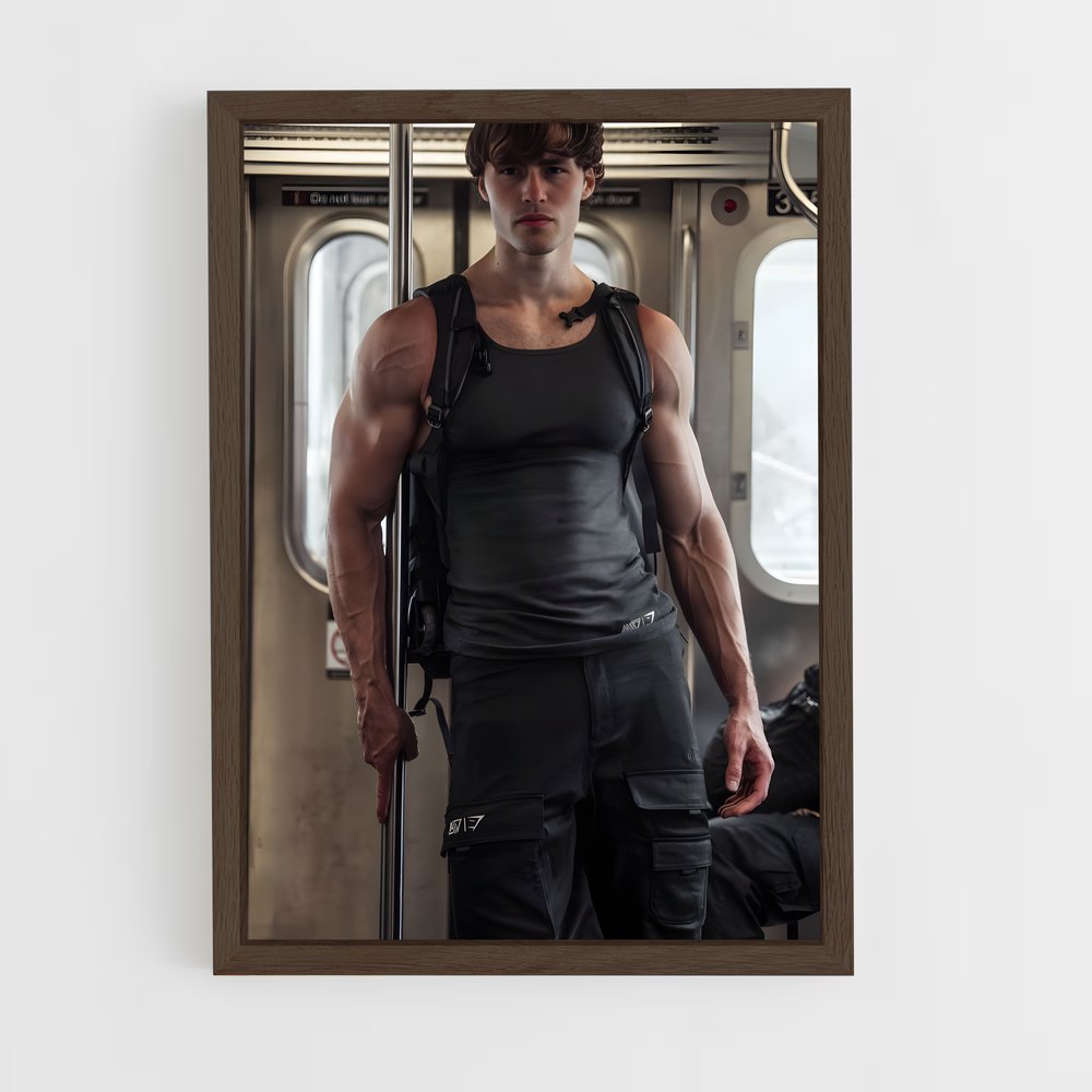 ap-david laid-7 cadre Bois foncé