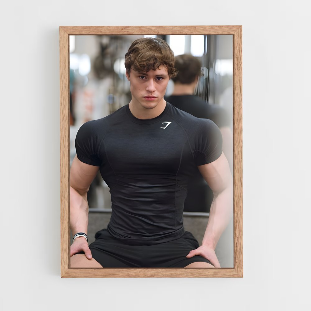 ap-david laid-8 cadre Bois clair
