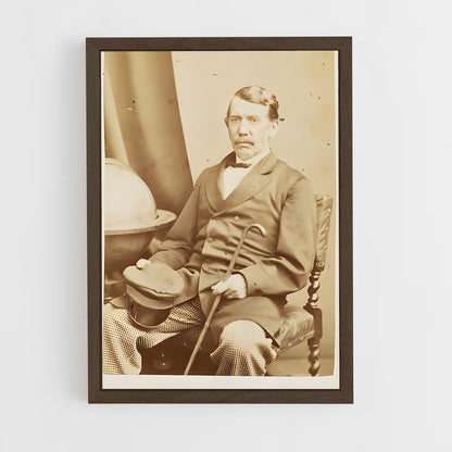 ap-david livingstone-2 cadre Bois foncé