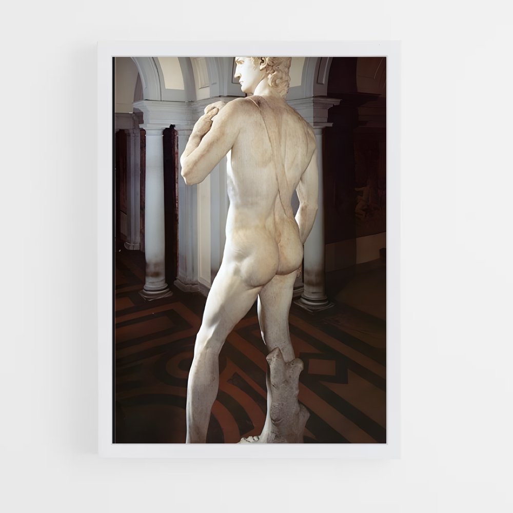 ap-david michelangelo-5 cadre Blanc