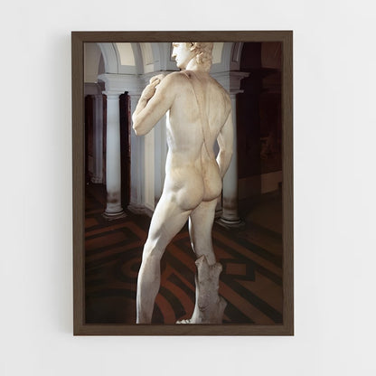 ap-david michelangelo-5 cadre Bois foncé
