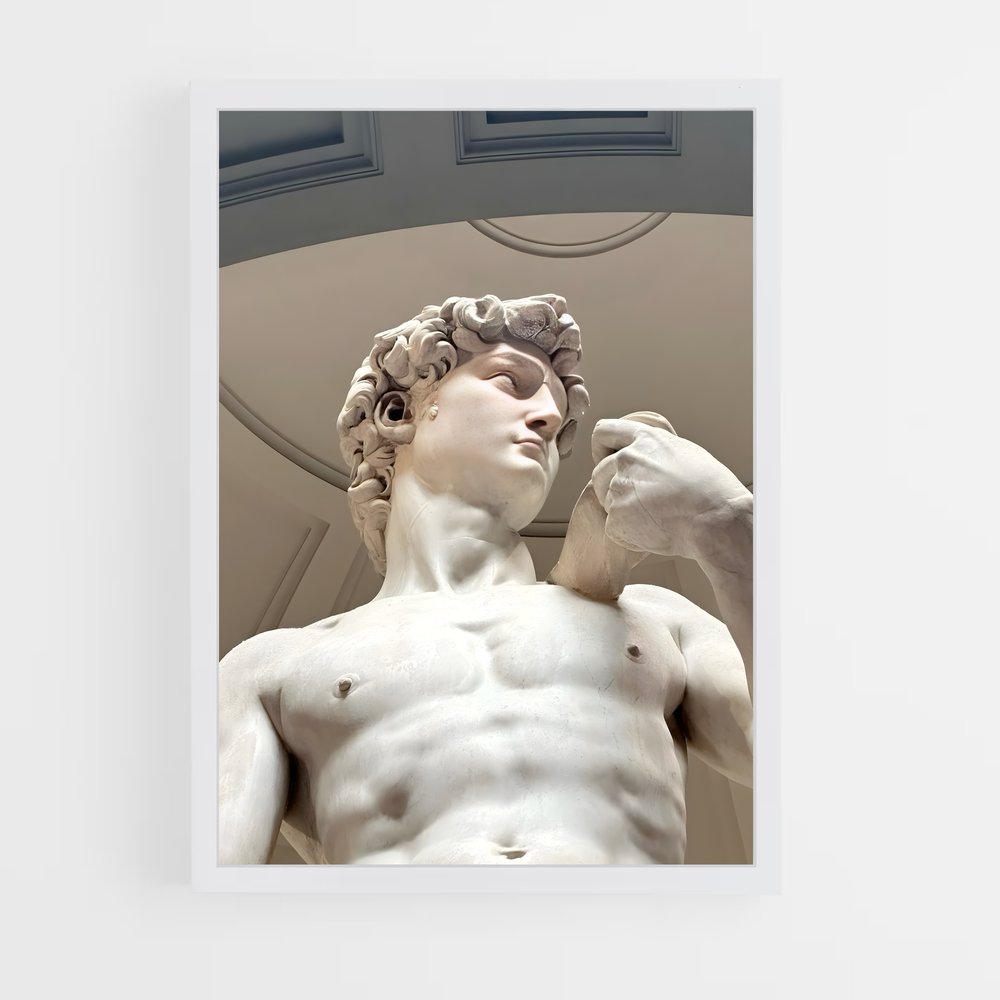 ap-david michelangelo-9 cadre Blanc