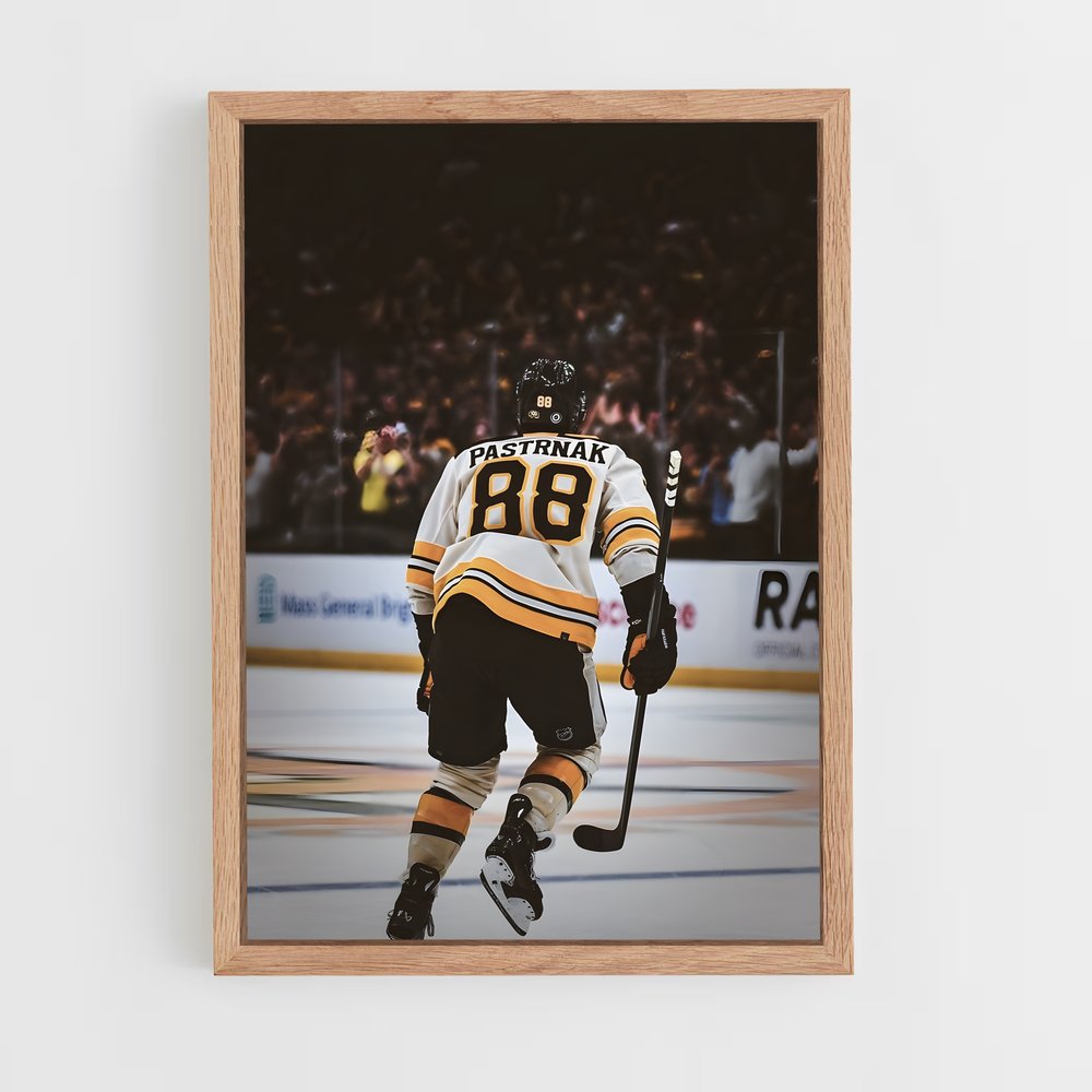 ap-david pastrnak-1 cadre Bois clair