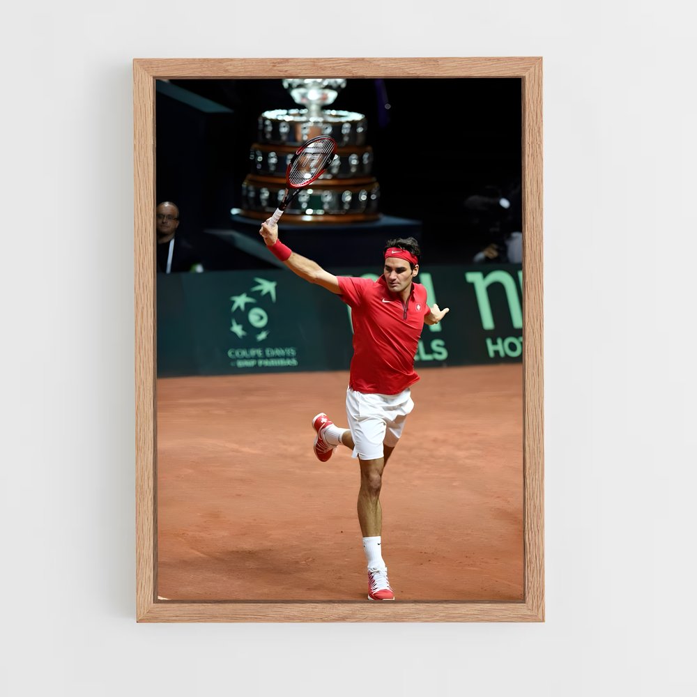 ap-davis cup-1 cadre Bois clair