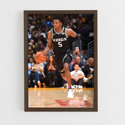 ap-de'aaron fox-9 cadre Bois foncé