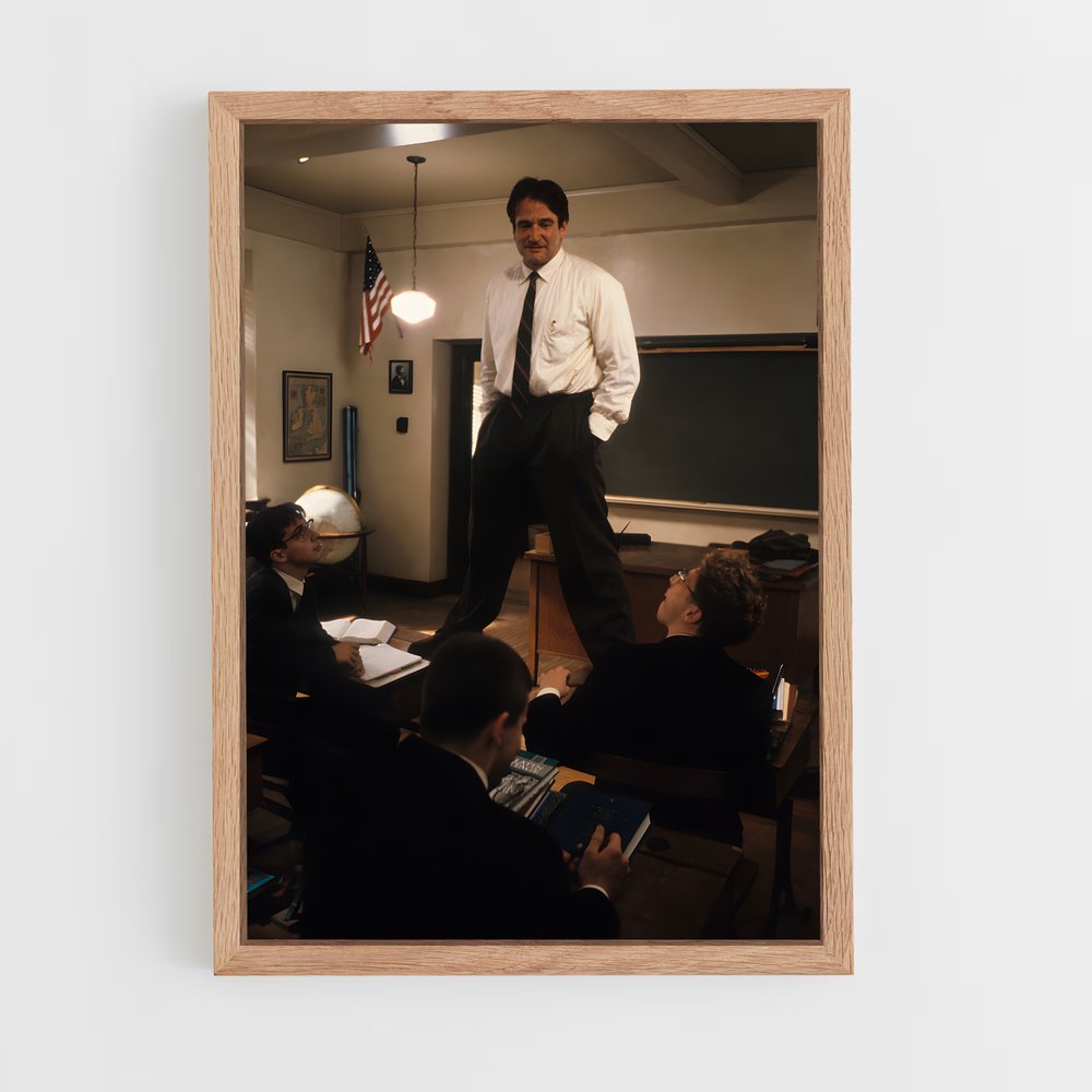 ap-dead poets society-1 cadre Bois clair
