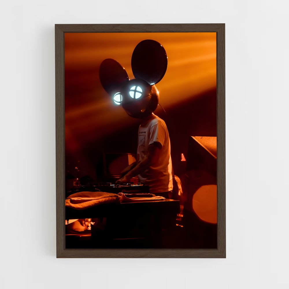 ap-deadmau5-3 cadre Bois foncé