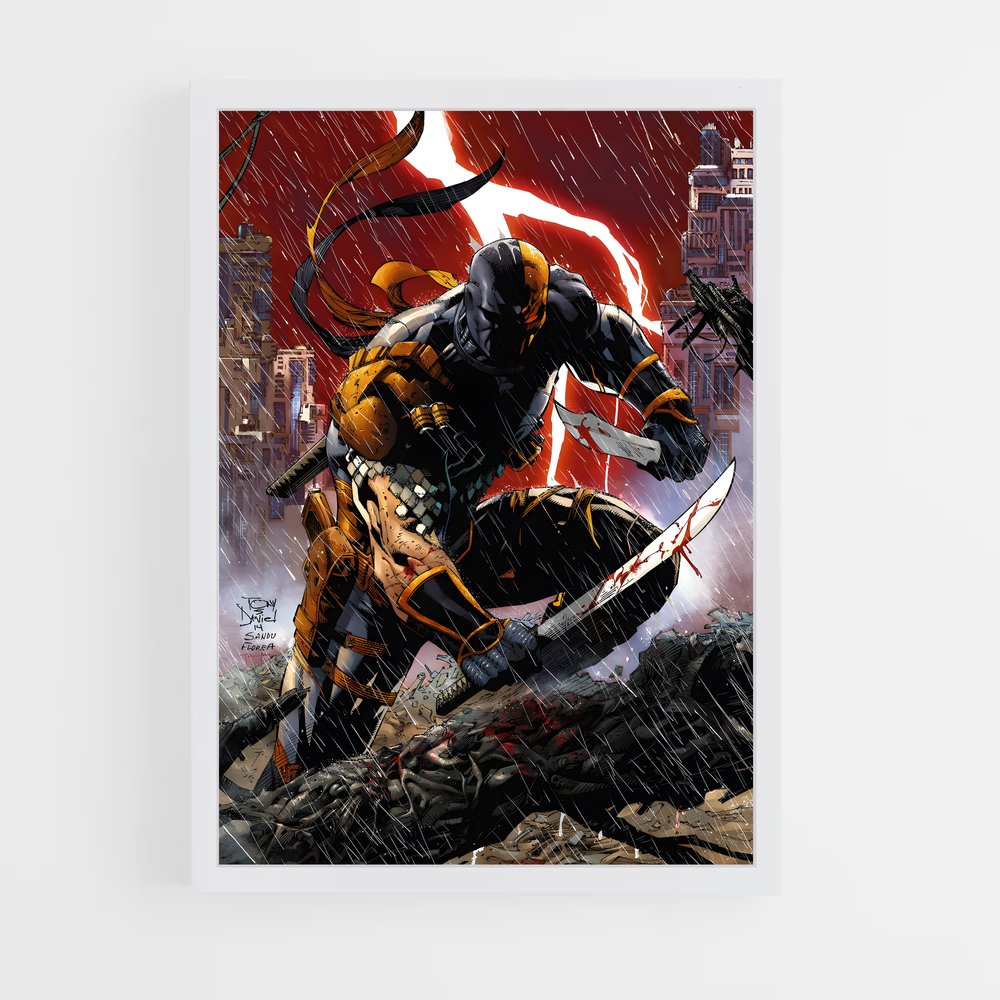 ap-deathstroke-9 cadre Blanc