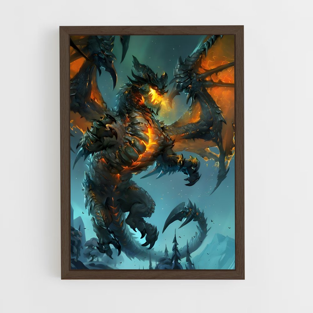 ap-deathwing-1 cadre Bois foncé