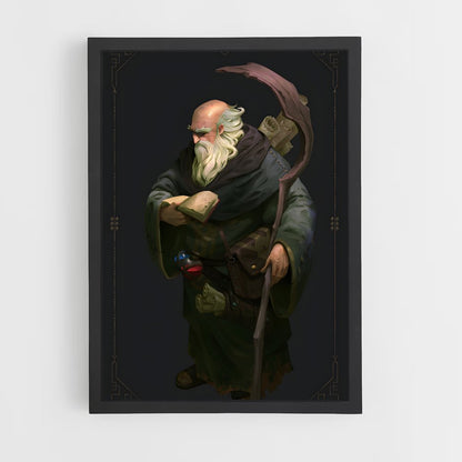 ap-deckard cain-2 cadre Noir