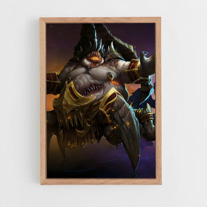 ap-deckard cain-3 cadre Bois clair