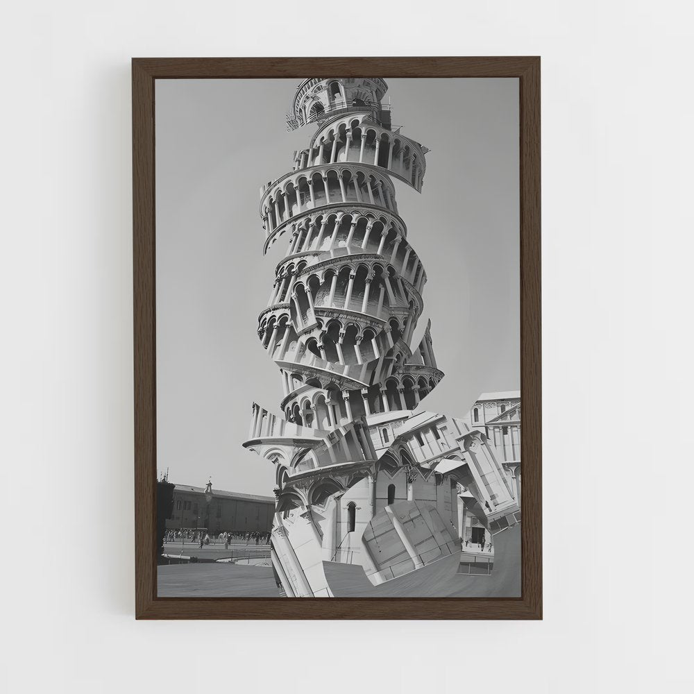 ap-deconstructivism-4 cadre Bois foncé