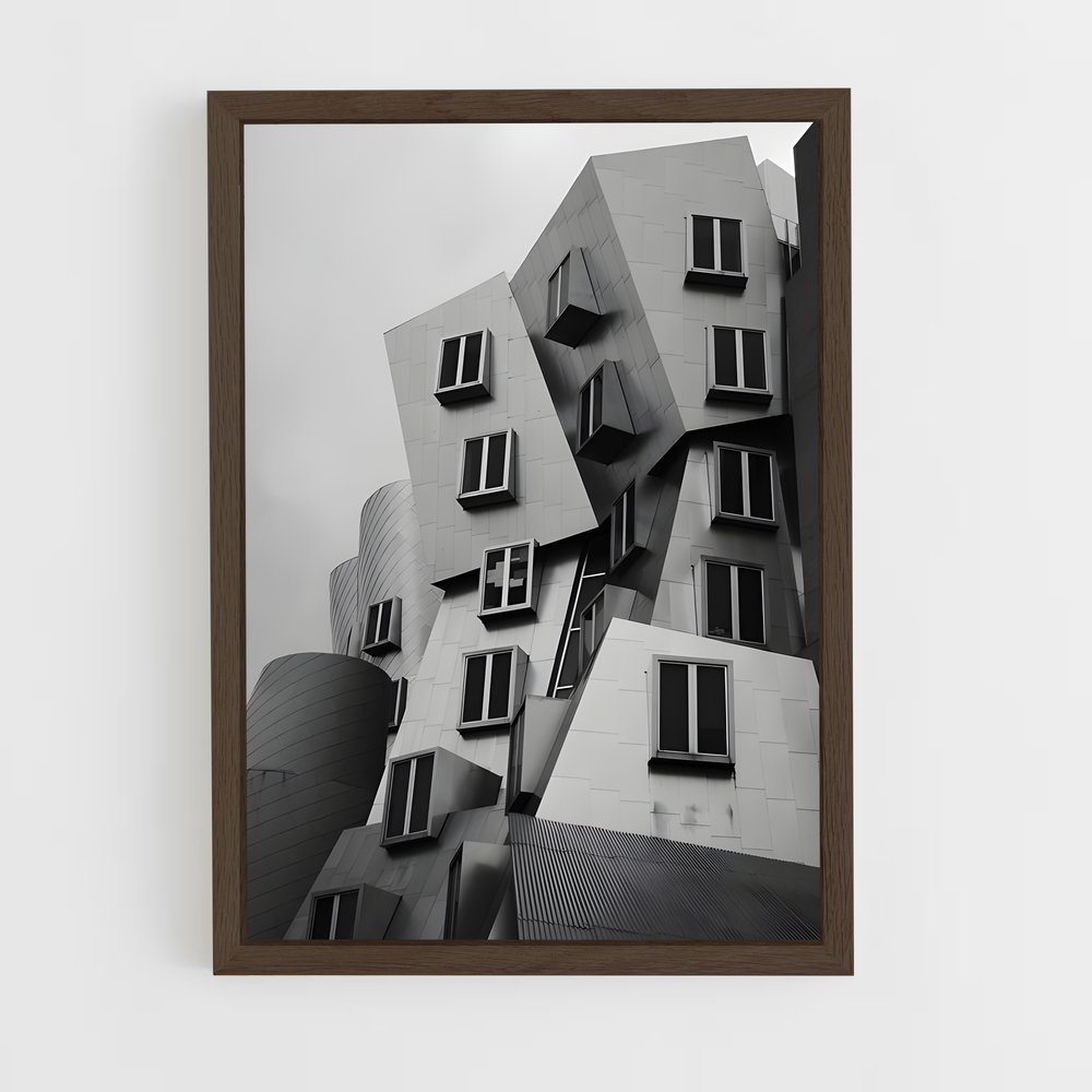 ap-deconstructivist architecture-1 cadre Bois foncé