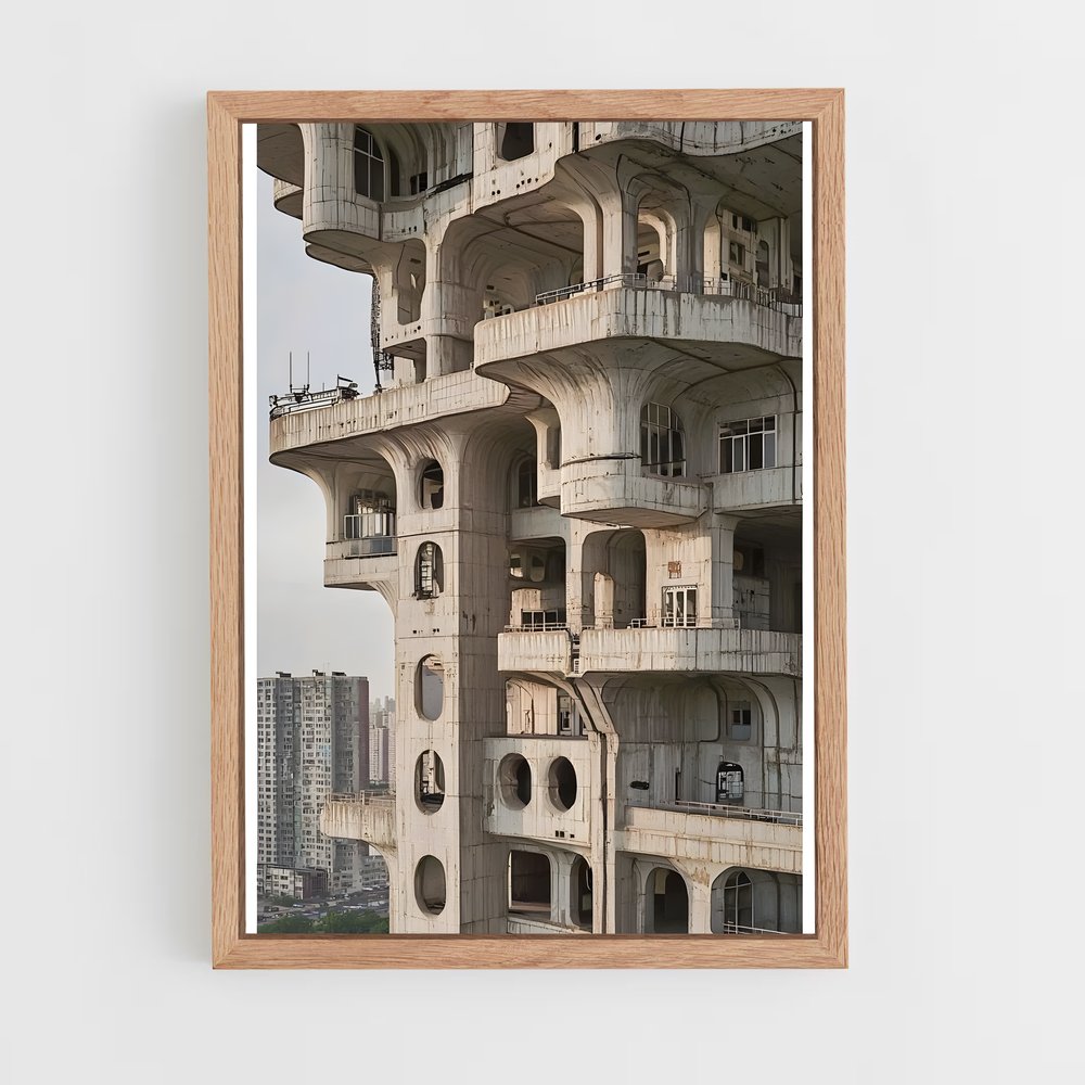 ap-deconstructivist architecture-4 cadre Bois clair