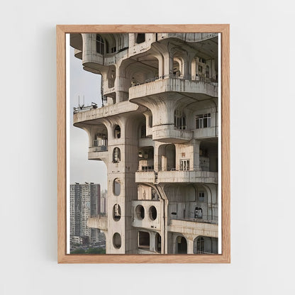 ap-deconstructivist architecture-4 cadre Bois clair