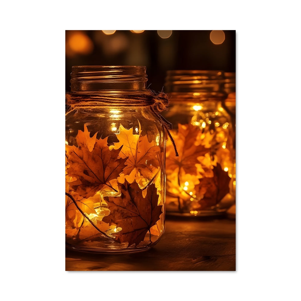 Poster Lumières en Pot