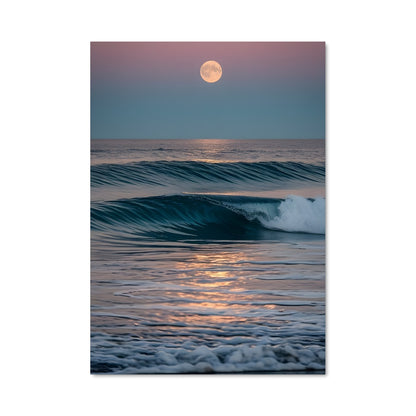 Poster Lune Océane