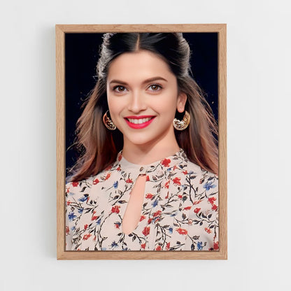ap-deepika padukone-11 cadre Bois clair