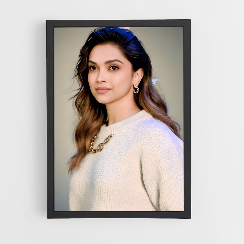 ap-deepika padukone-2 cadre Noir
