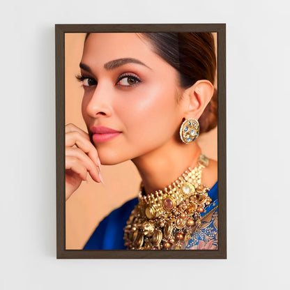 ap-deepika padukone-6 cadre Bois foncé