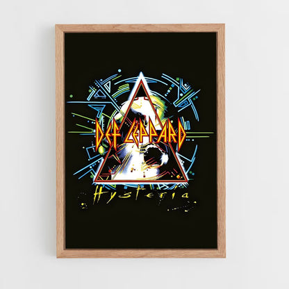 ap-def leppard-4 cadre Bois clair