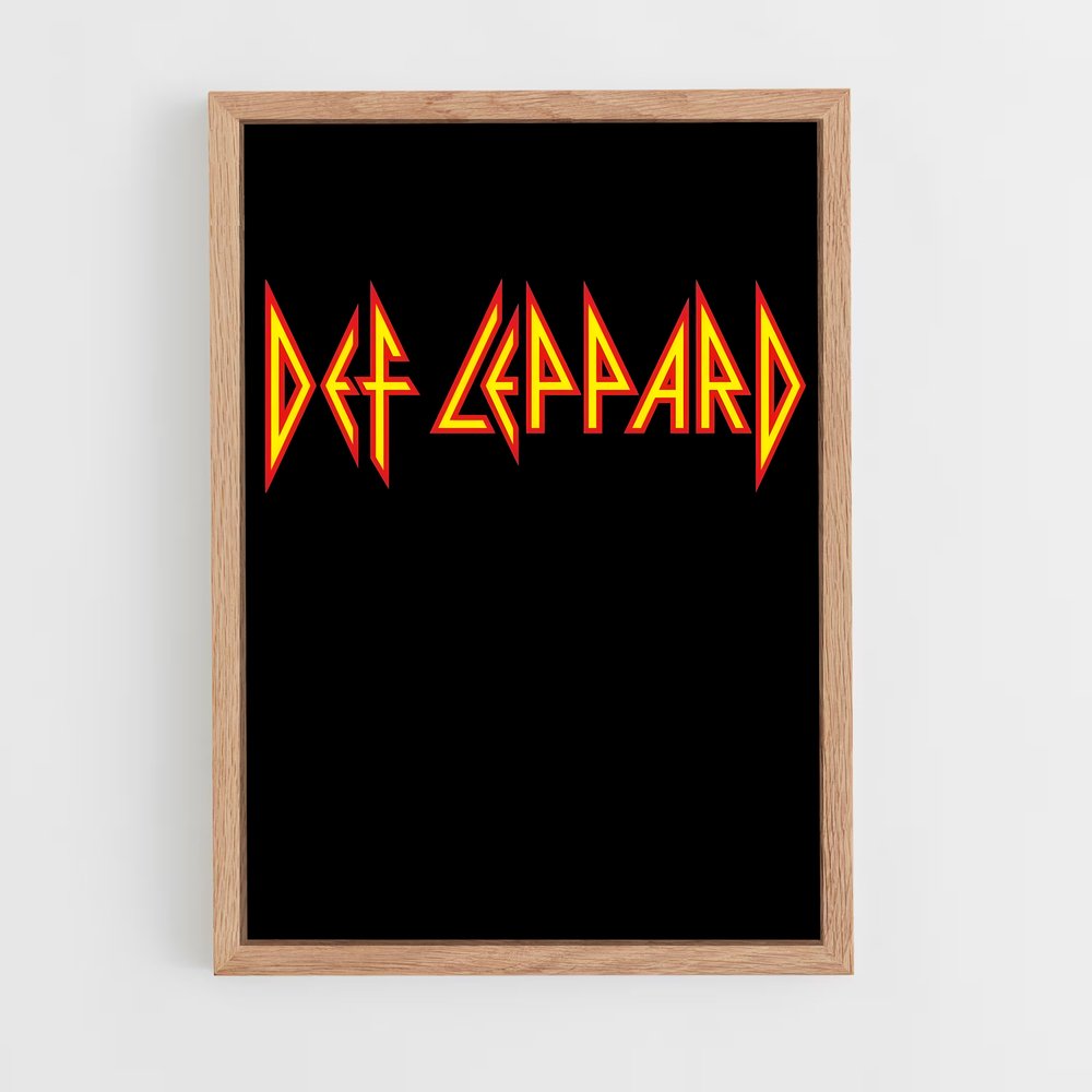 ap-def leppard-7 cadre Bois clair